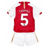 Fotballdrakt Barn Arsenal Thomas Partey #5 Hjemmedraktsett 2023-24 Kortermet (+ Korte bukser)